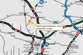 DK60 w woj. łódzkim zostanie rozbudowana za prawie ćwierć miliarda złotych