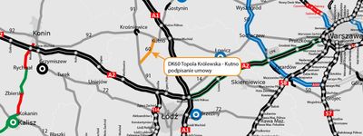 DK60 w woj. łódzkim zostanie rozbudowana za prawie ćwierć miliarda złotych
