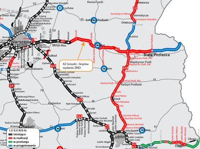 Może ruszać budowa ostatniego odcinka autostrady A2 między Mińskiem Mazowieckim i Siedlcami