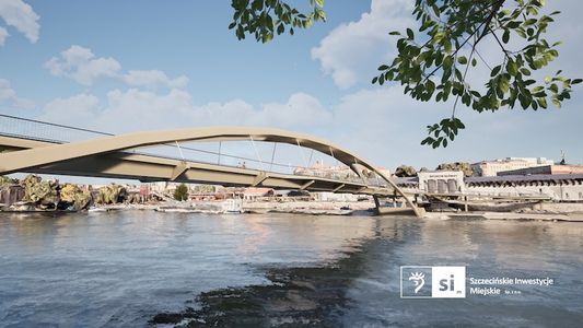 Planowana w Szczecinie kładka na Kępę Parnicką także dla służb ratunkowych