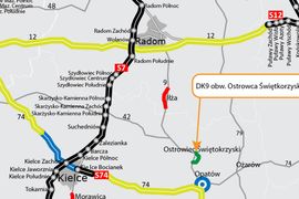 GDDKiA ogłosiła przetarg na zaprojektowanie 13-kilometrowej obwodnicy Ostrowca Świętokrzyskiego