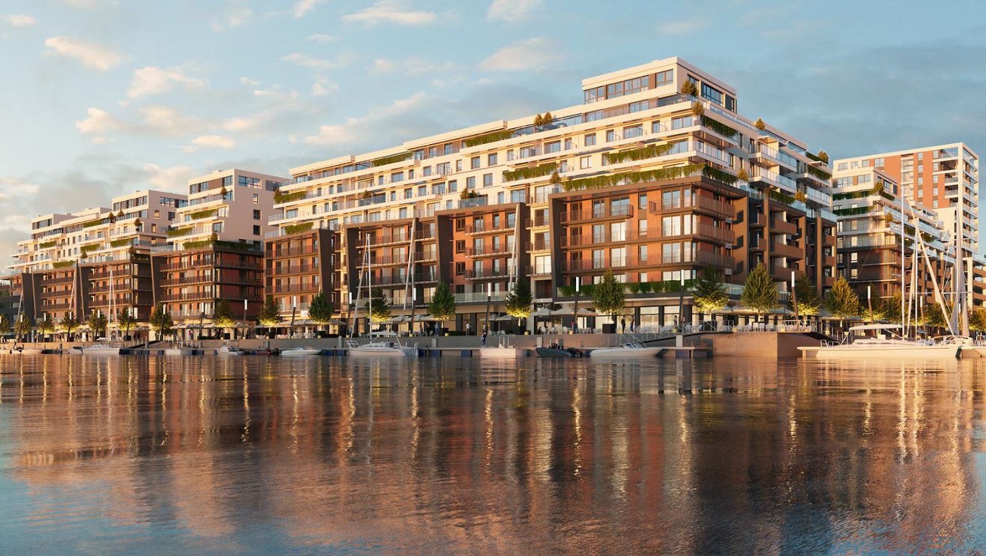 W Szczecinie powstaje wielki kompleks apartamentowy z aparthotelem i mariną 