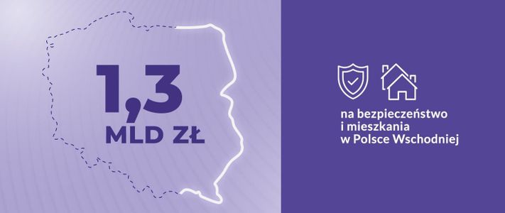 1,3 mld zł z FEPW na kolej i mieszkania w Polsce Wschodniej
