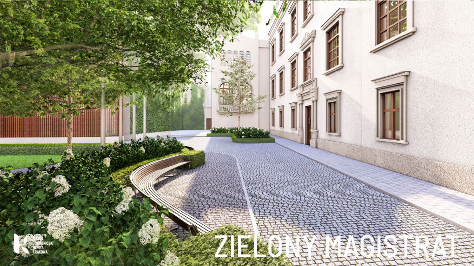 Plac przed magistratem będzie zielony