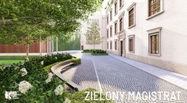 Plac przed magistratem będzie zielony