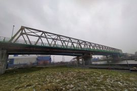 PKP PLK remontują most w Elblągu dla sprawnych transportów do elektrociepłowni [ZDJĘCIA]