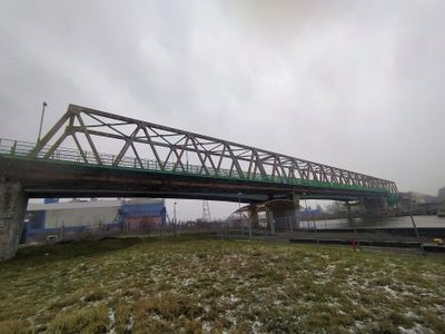 PKP PLK remontują most w Elblągu dla sprawnych transportów do elektrociepłowni [ZDJĘCIA]