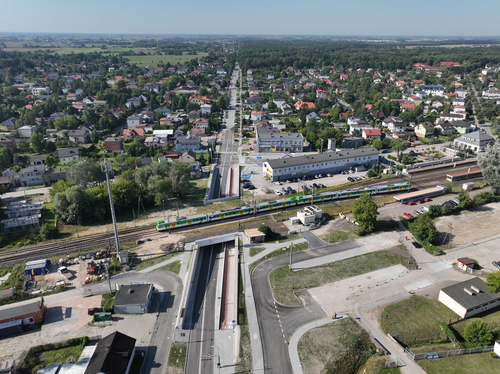 Tunel drogowy w podwarszawskim Teresinie otwarty pół roku przed terminem! 