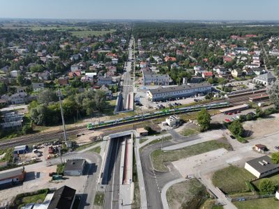 Tunel drogowy w podwarszawskim Teresinie otwarty pół roku przed terminem! [ZDJĘCIA]