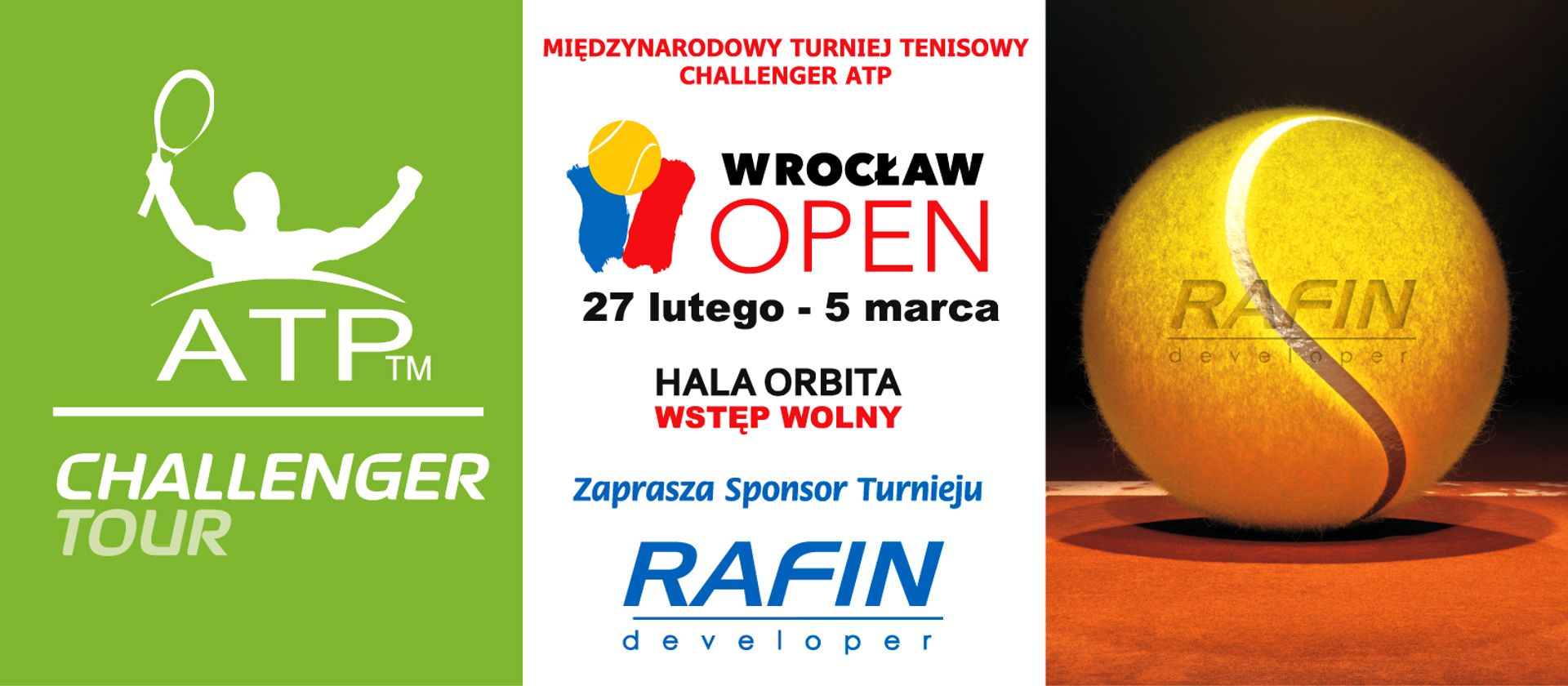  Wrocław Open 2017 już się rozpoczął! Rafin sponsoruje wielkie tenisowe rozgrywki!