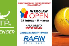 [Wrocław] Wrocław Open 2017 już się rozpoczął! Rafin sponsoruje wielkie tenisowe rozgrywki!