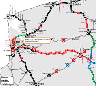 Podpisano umowę na budowę kolejnego odcinka Zachodniej Obwodnicy Szczecina [FILM]