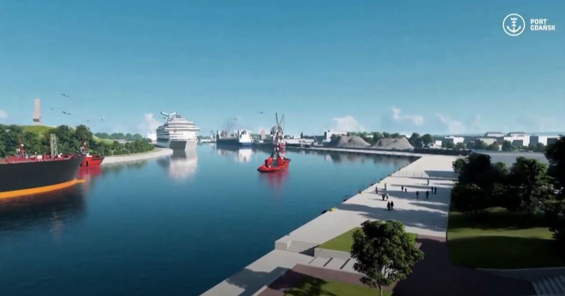 Zakończono kluczową inwestycję Portu Gdańsk wartą łącznie ponad 595 milionów złotych 