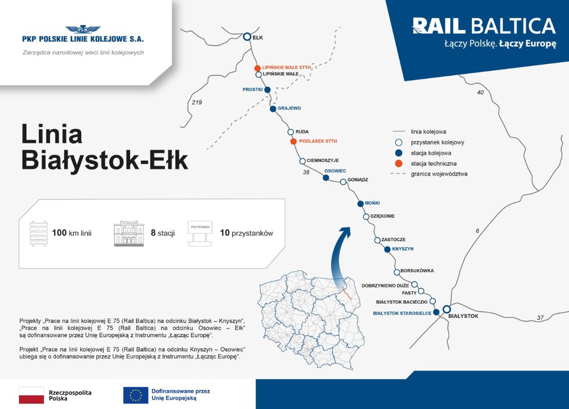 Rekordowy przetarg na modernizację linii kolejowej z Białegostoku do Ełku (Rail Baltica)