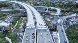 Trwa budowa S7 Wschodniej Obwodnicy Krakowa, na odcinku Mistrzejowice - Nowa Huta [FILMY]