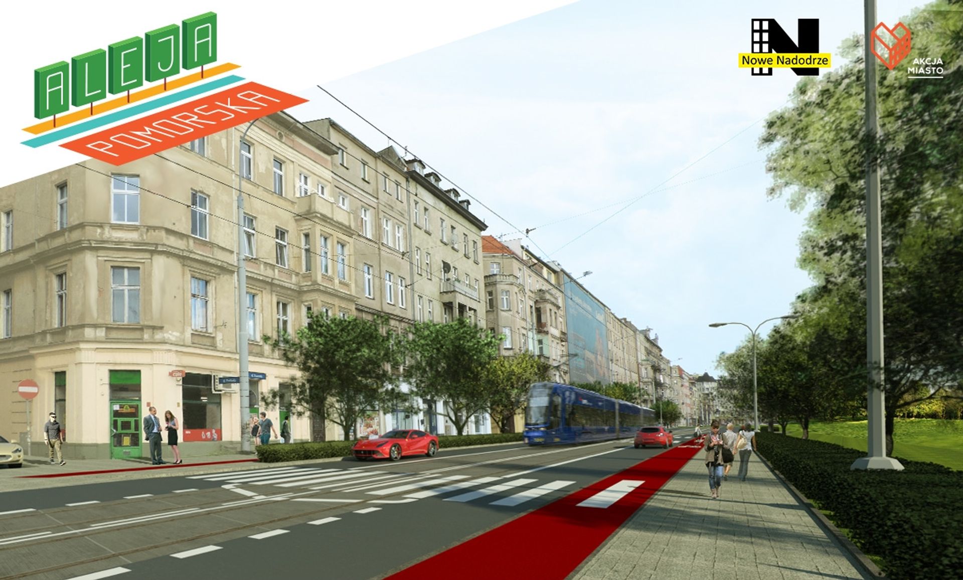  Aleja Pomorska. Aktywiści chcą modernizacji ciągu ulic na Śródmieściu 