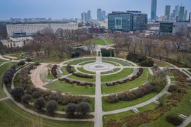 Trwa modernizacja parku Pole Mokotowskie w Warszawie [ZDJĘCIA]