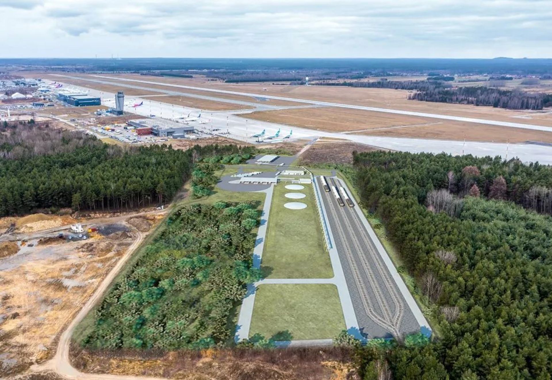 Kolejna wielka inwestycja na terenie Katowice Airport 