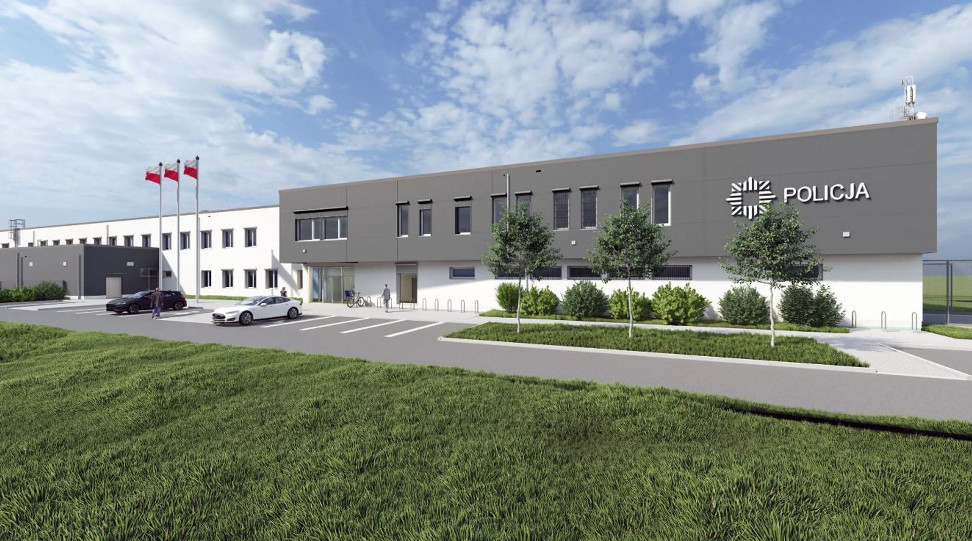 Nowa siedziba Komendy Powiatowej Policji w Ostródzie ‎coraz bliżej. Wmurowano kamień węgielny