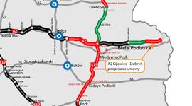 Przy granicy z Białorusią rusza budowa kolejnego odcinka autostrady A2