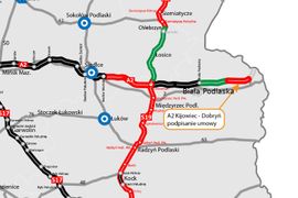 Przy granicy z Białorusią rusza budowa kolejnego odcinka autostrady A2