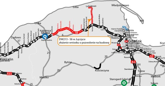 Złożono wniosek o pozwolenie na budowę drugiego odcinka drogi do przyszłej elektrowni jądrowej