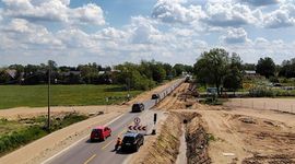 Trwa budowa drogi ekspresowej S19 Via Carpatia pod Białymstokiem, są utrudnienia na DK65