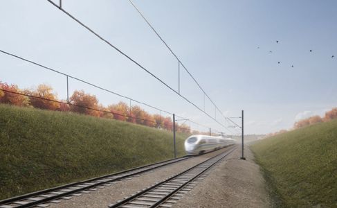 Śląskie: CPK otrzymał ponad 18 milionów euro na projekt kolejnego odcinka Kolei Dużych Prędkości