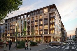 W centrum Łodzi powstanie nowy apartamentowiec z lokalami premium [WIZUALIZACJE+ZDJĘCIA]