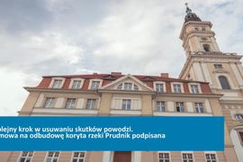 Opolskie: Kolejny krok w usuwaniu skutków powodzi. Umowa na odbudowę koryta rzeki Prudnik podpisana