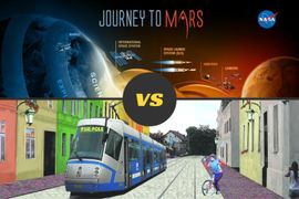 [Wrocław] Co będzie pierwsze: człowiek na Marsie czy tramwaj na Psim Polu?