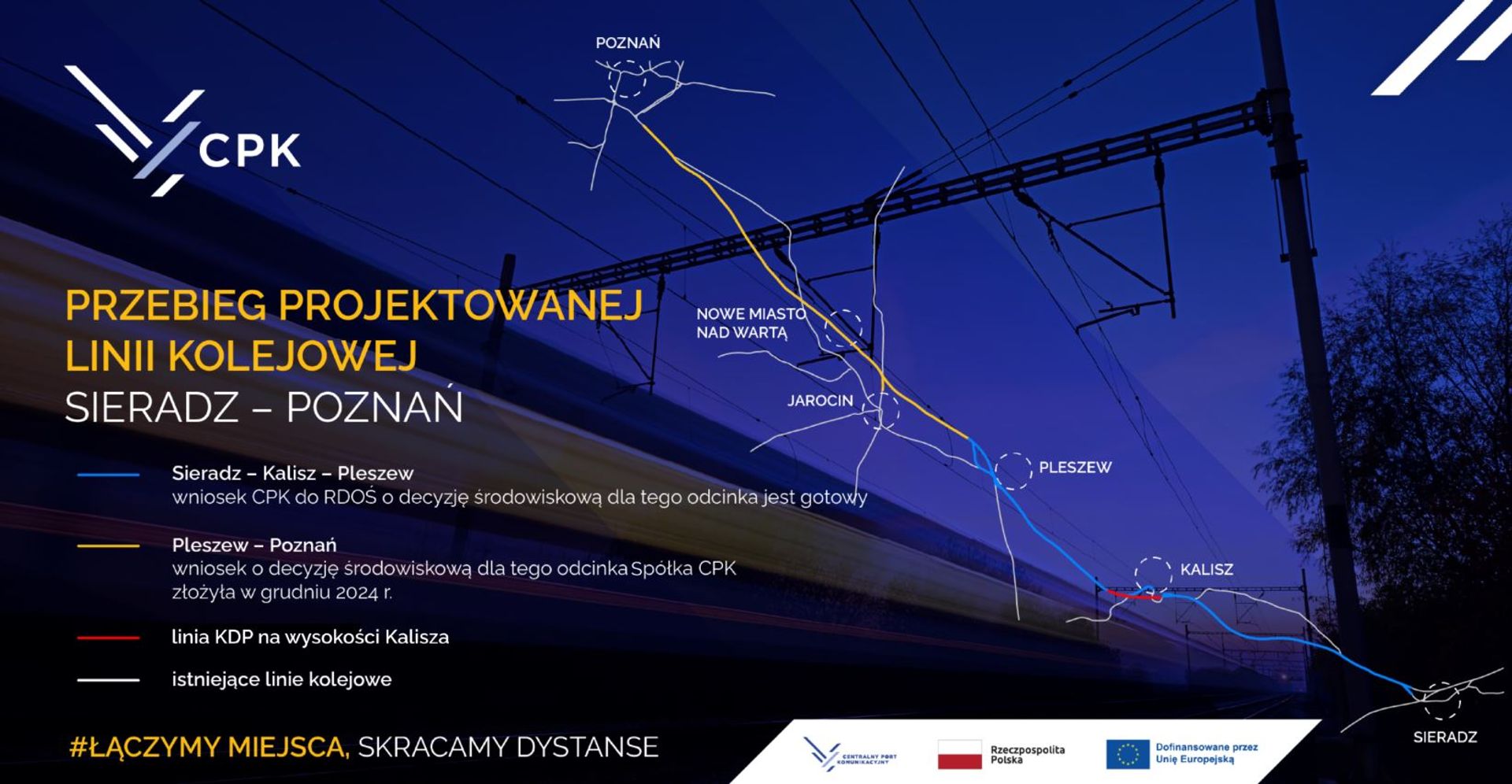 CPK dementuje nieprawdziwe informacje dotyczące wpływu budowy linii KDP na niektóre zakłady przemysłowe w Kaliszu