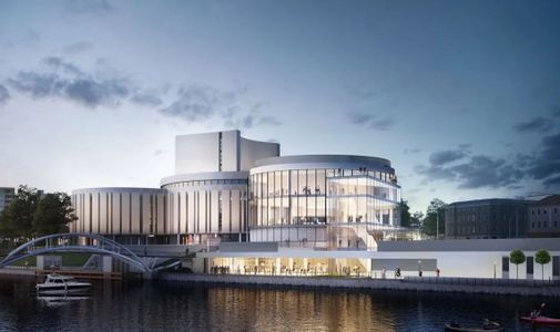 Trwa rozbudowa Opery Nova w Bydgoszczy. Powstaje czwarty krąg [FILM+WIZUALIZACJE]