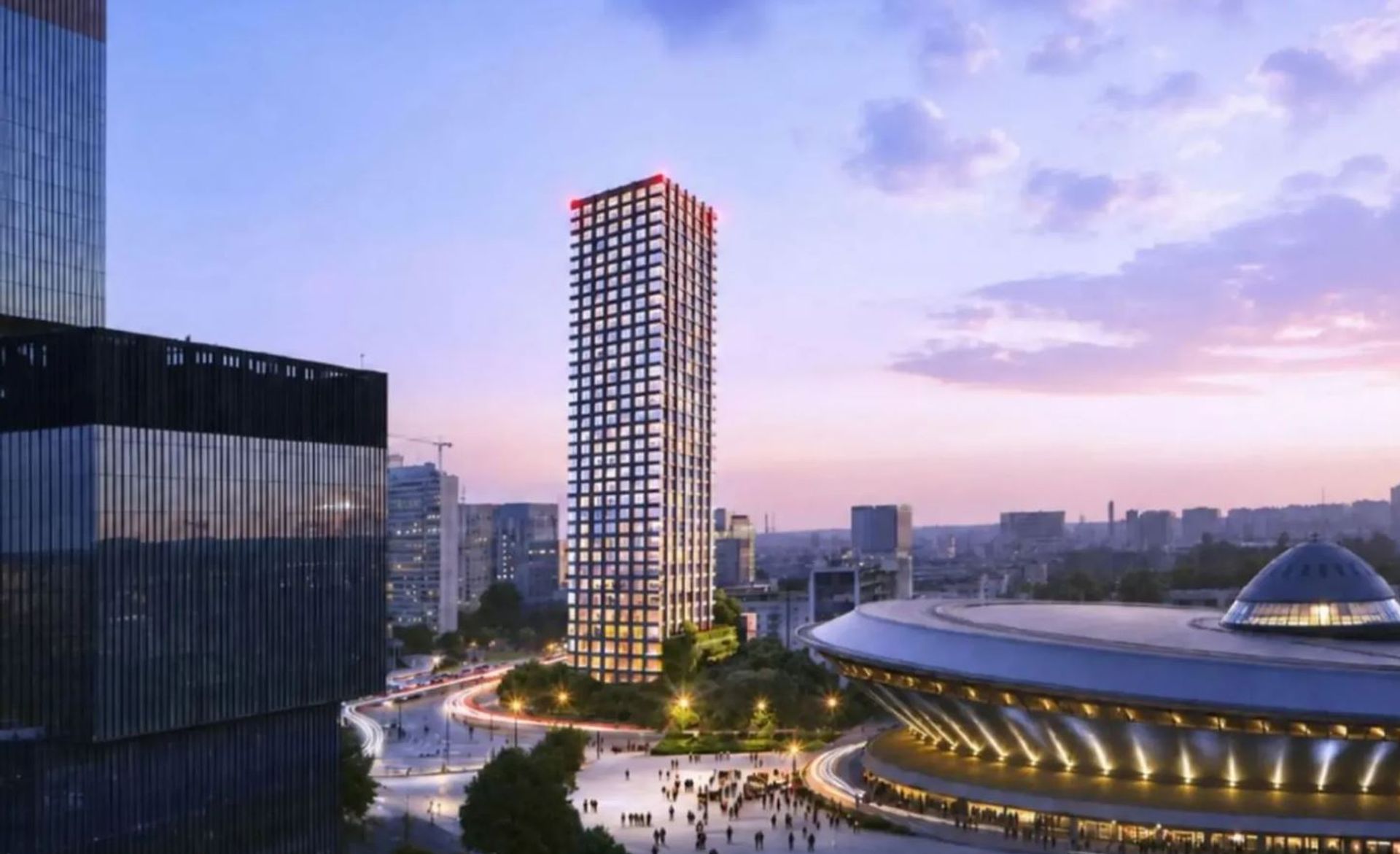 W centrum Katowic powstanie nowy 130-metrowy wieżowiec. Drugie spotkanie wokół inwestycji przyniosło nowe propozycje dla mieszkańców