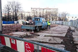 [Wrocław] Po dawnym urzędzie pracy nie ma już śladu. Stanie tam 14-piętrowy biurowiec [FOTO]
