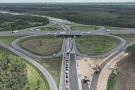 Powstaje odcinek drogi ekspresowej S10 Bydgoszcz Południe - Emilianowo, z rozbudową DK25 [FILMY]