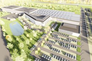 Tak ma wyglądać pierwsza polska fabryka samochodów elektrycznych [WIZUALIZACJE]