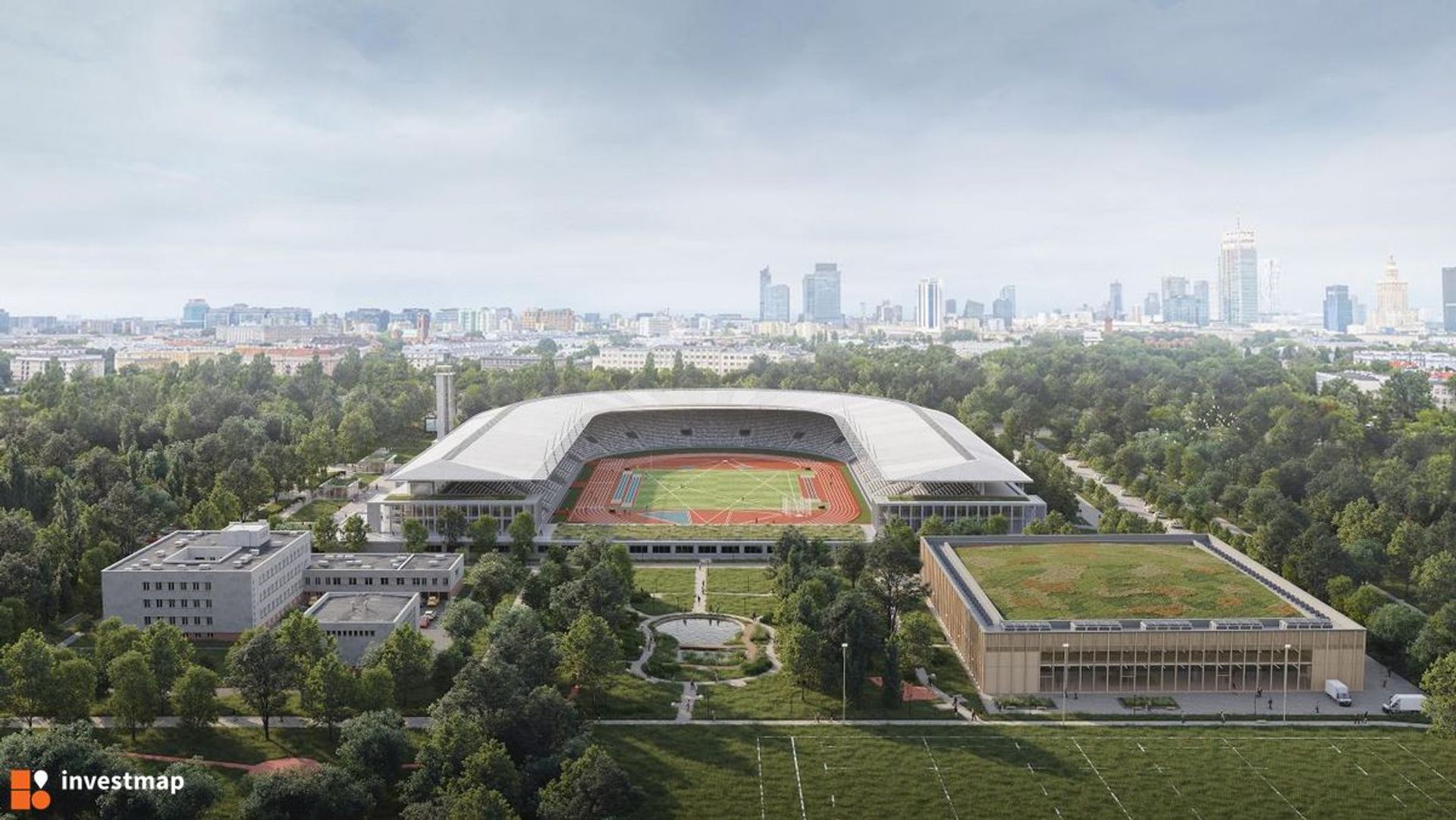 Wybrano wykonawcę hali sportowej w Ośrodku Nowa Skra w Warszawie 