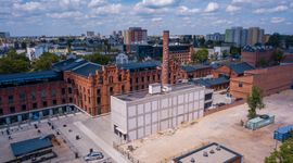 Łódź: W zabytkowym kompleksie pofabrycznym Monopolis wyrasta wieża [WIZUALIZACJE]