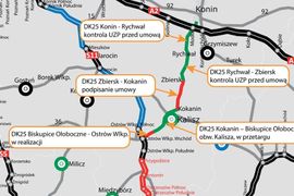 Kolejny odcinek DK25 w Wielkopolsce w realizacji