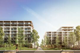 Skanska sprzedaje projekt przy Bokserskiej 64 w Warszawie. Na Służewcu powstanie 750 mieszkań, park i nowa infrastruktura [WIZUALIZACJE]