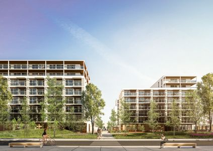 Skanska sprzedaje projekt przy Bokserskiej 64 w Warszawie. Na Służewcu powstanie 750 mieszkań, park i nowa infrastruktura [WIZUALIZACJE]