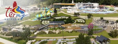 Termy Uniejów zostały rozbudowane. Znamy datę otwarcia nowej części kompleksu i ceny biletów [WIZUALIZACJE]