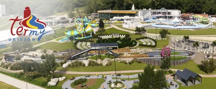 Termy Uniejów zostały rozbudowane. Znamy datę otwarcia nowej części kompleksu i ceny biletów [WIZUALIZACJE]