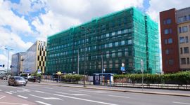 Kraków: Trwa budowa kolejnego biurowca w kompleksie High5ive [ZDJĘCIA]