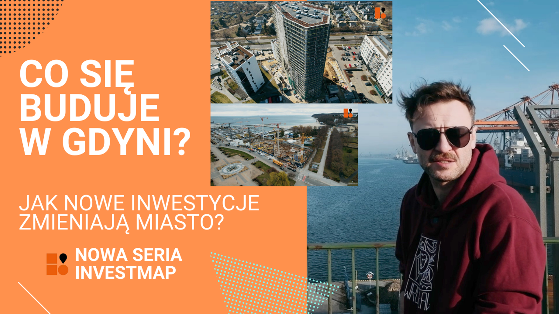 Co się buduje w Gdyni? Jak nowe inwestycje zmieniają miasto? Pierwszy odcinek naszej nowej serii na YouTube
