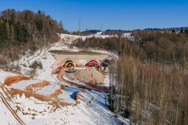 Powstaje kluczowe połączenie S3 z D11 między Polską a Czechami. Czesi drążą tunel Opevnění