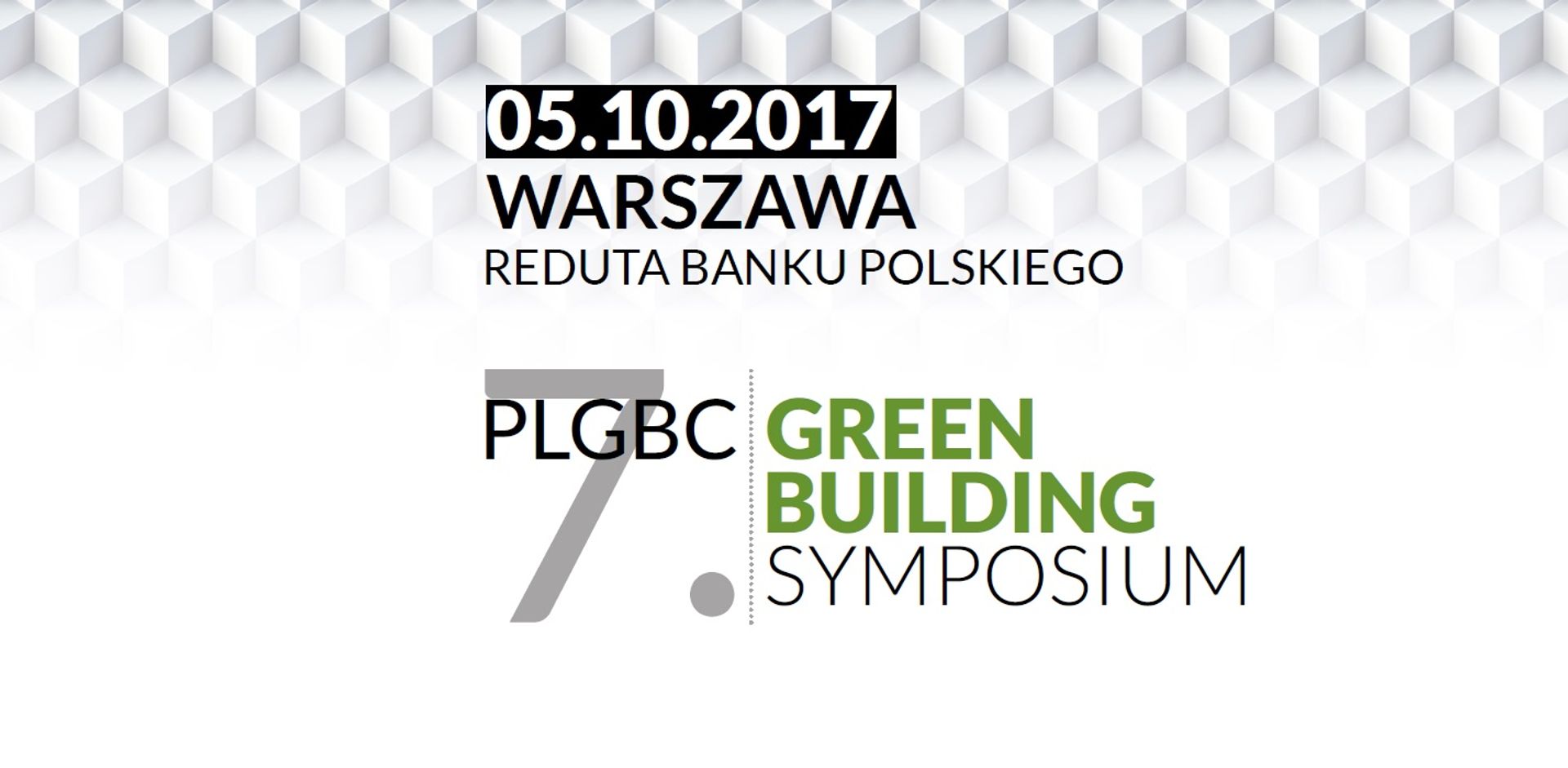  Sesje tematyczne 7. PLGBC Green Building Symposium