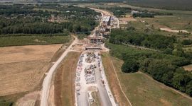 Trwają zaawansowane prace na budowie obwodnicy Koszalina [FILM]