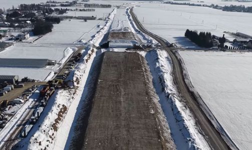W woj. lubelskim powstaje odcinek drogi ekspresowej S17 Zamość Wschód - Zamość Południe [FILMY]